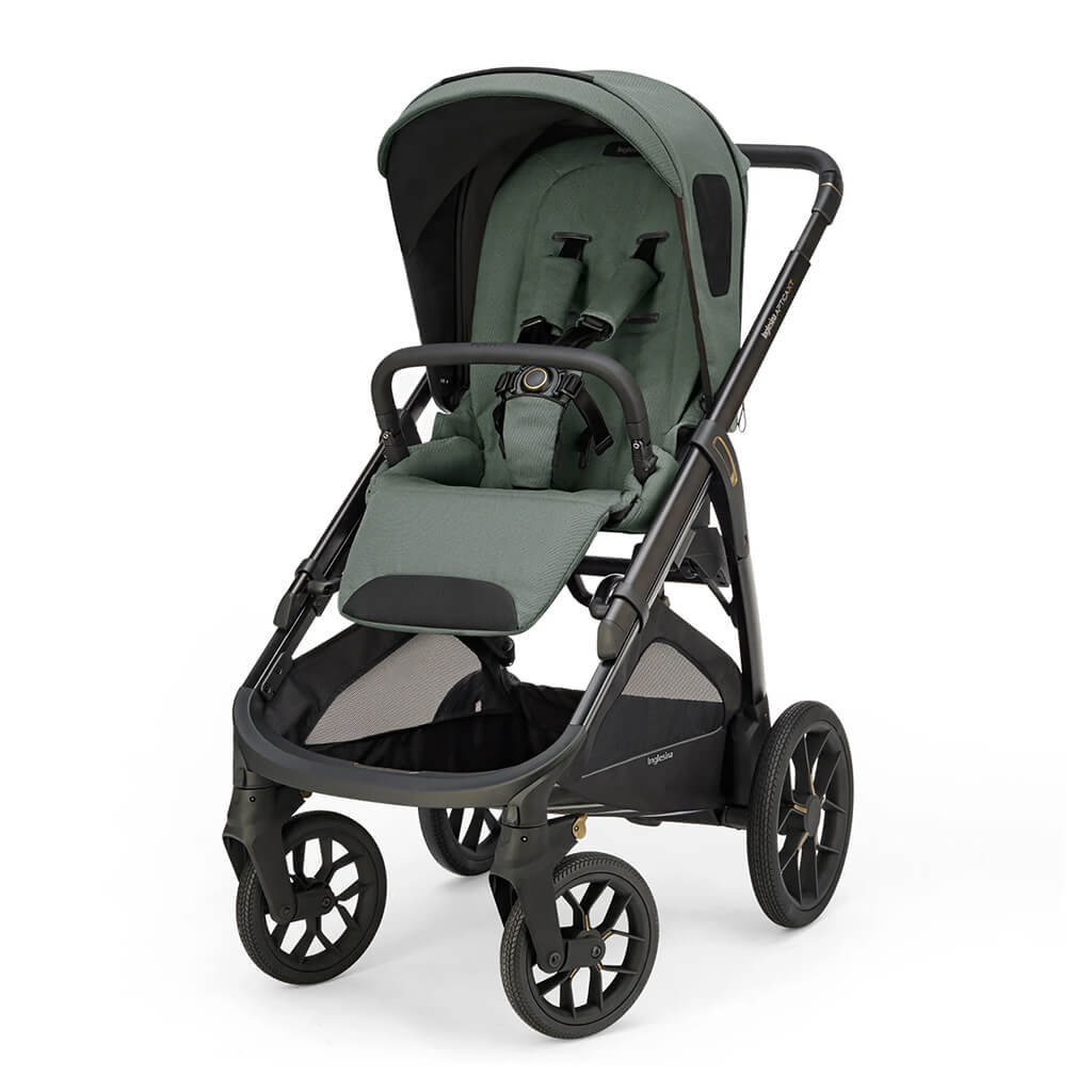 Color_Taiga Green | Aptica XT Complete Stroller + Bassinet + Stand | NINI and LOLI