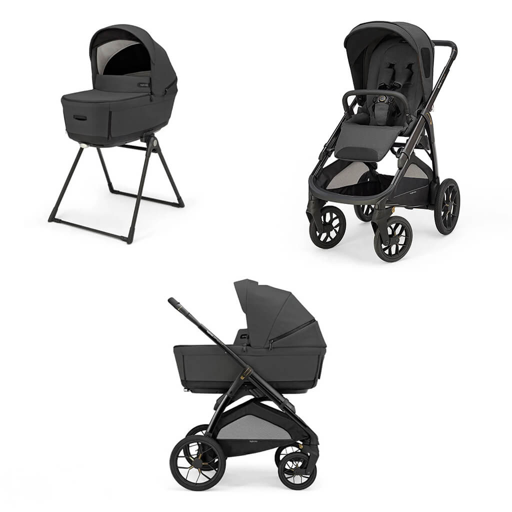Color_Magnet Gray | Aptica XT Complete Stroller + Bassinet + Stand | NINI and LOLI