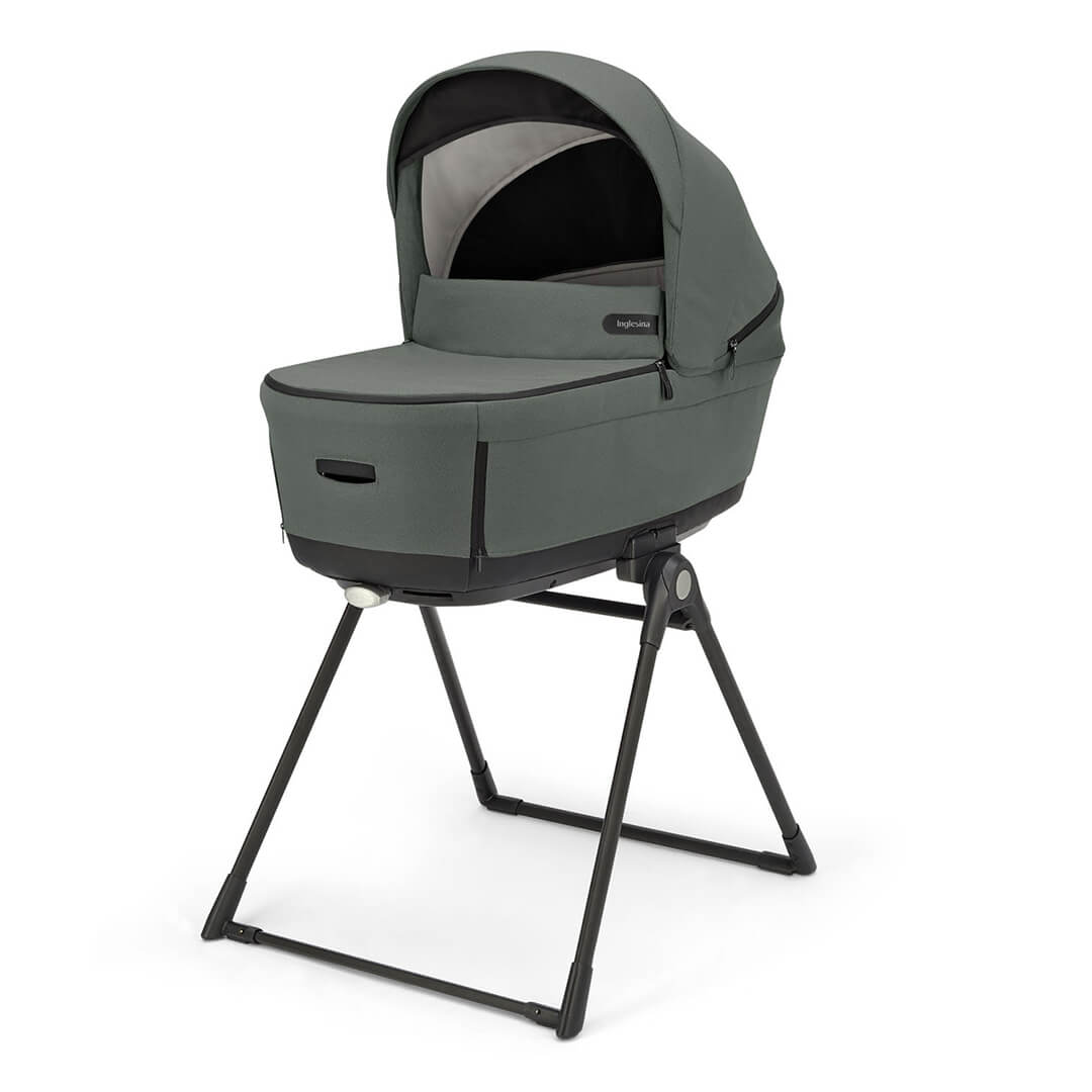 Color_Taiga Green | Aptica XT Complete Stroller + Bassinet + Stand | NINI and LOLI