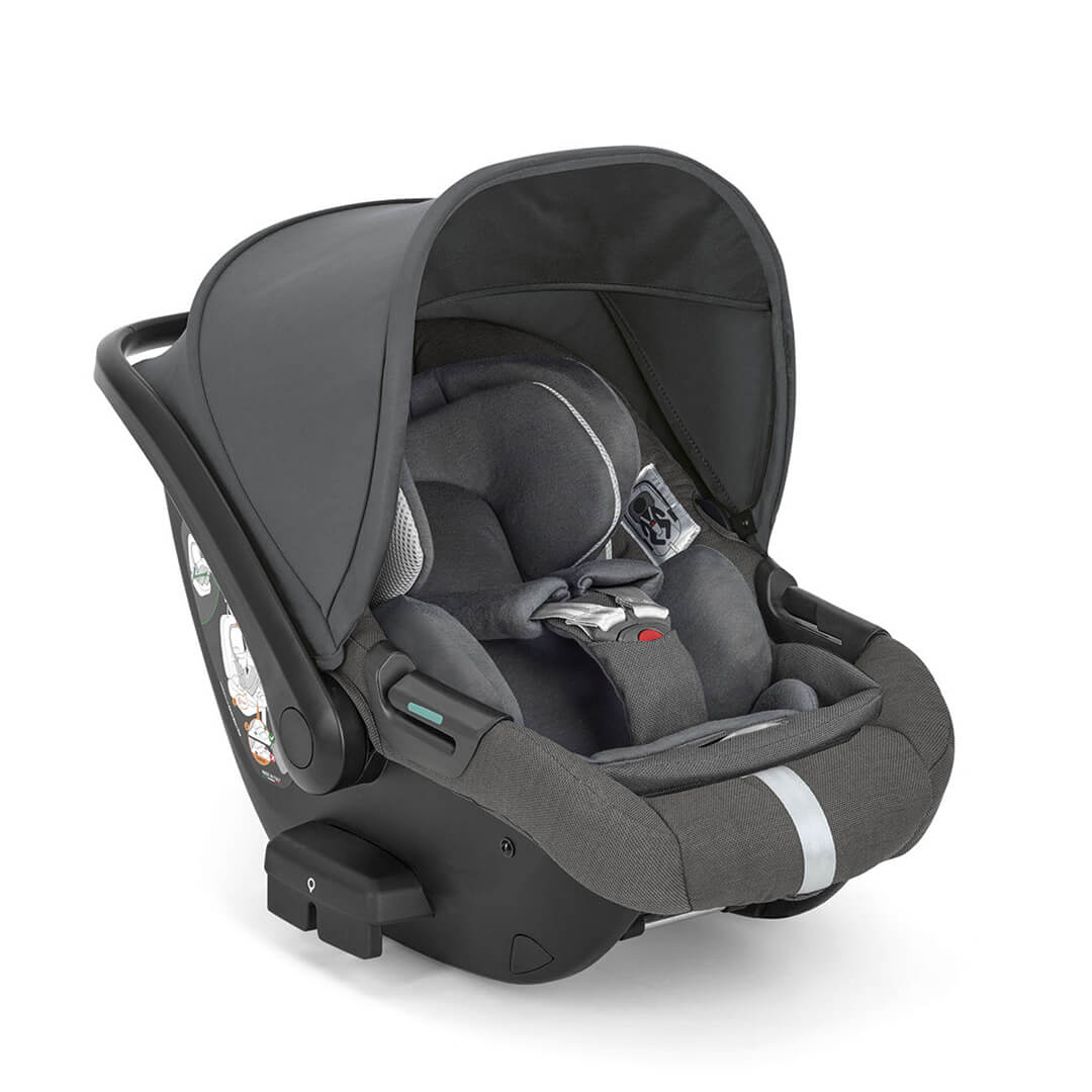 Color_Velvet Gray | Aptica Complete Stroller + Bassinet + Stand | NINI and LOLI