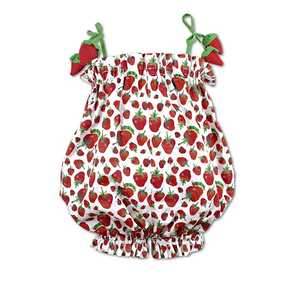 Strawberry Bubble Romper