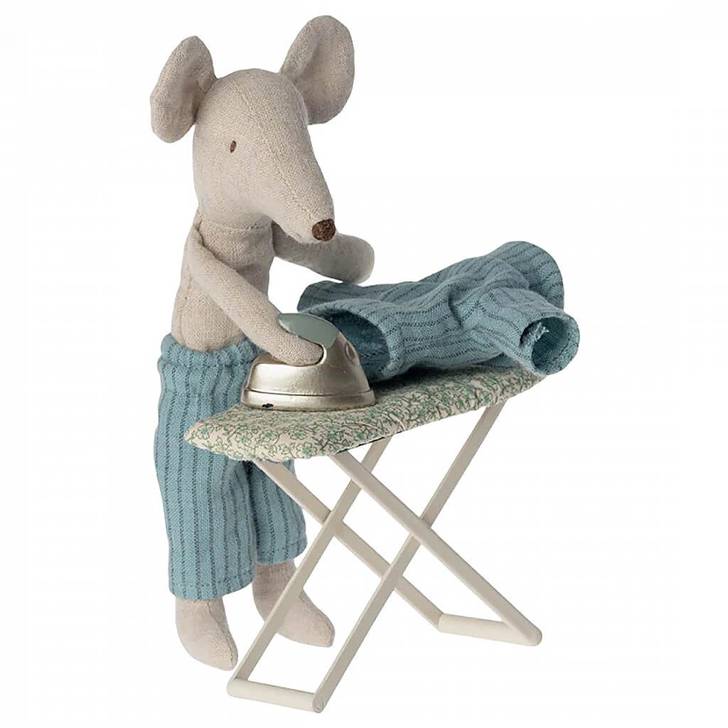 Maileg Iron and Ironing Board Mouse