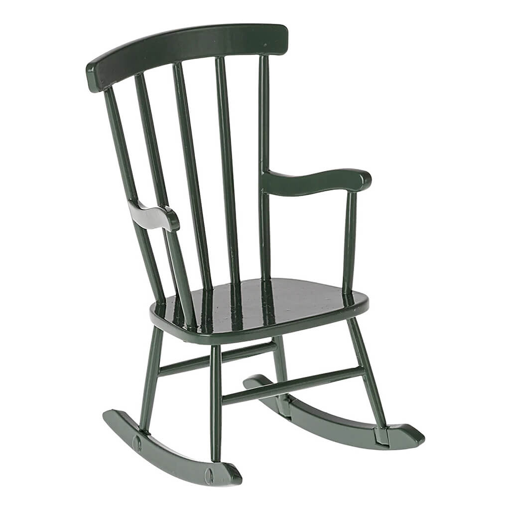 Maileg Rocking chair Mouse Dark Green