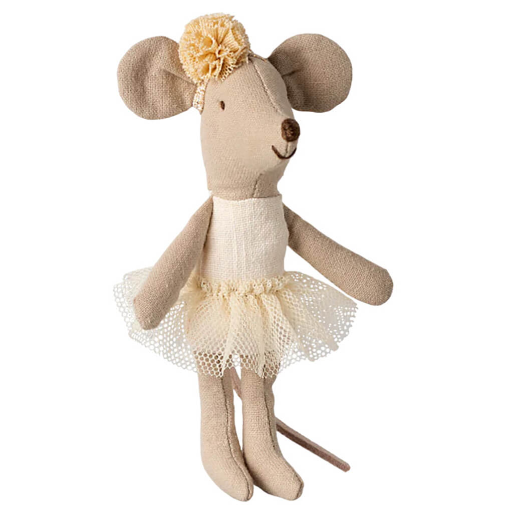 Ballerina Mouse, Little Sister - Off White