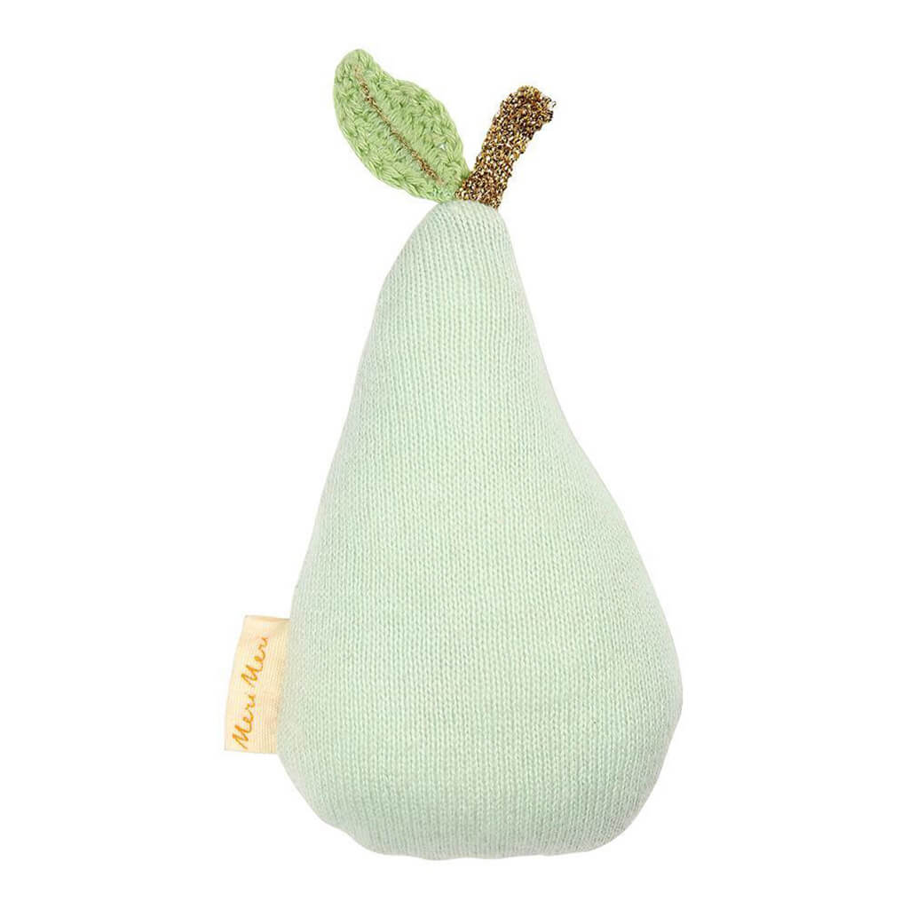 Knitted Rattle Pear