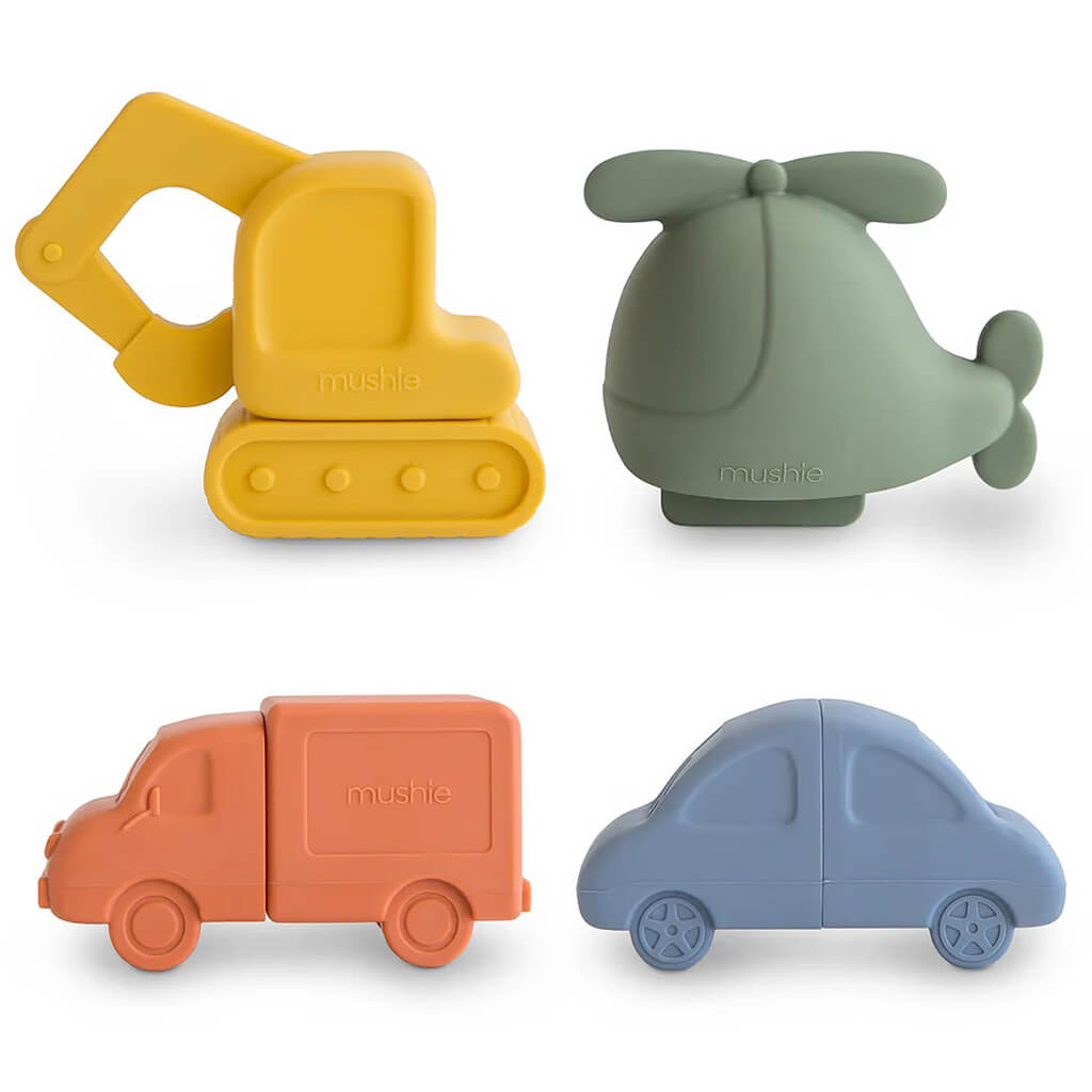 Mold Free Bath Play Set Vehicles