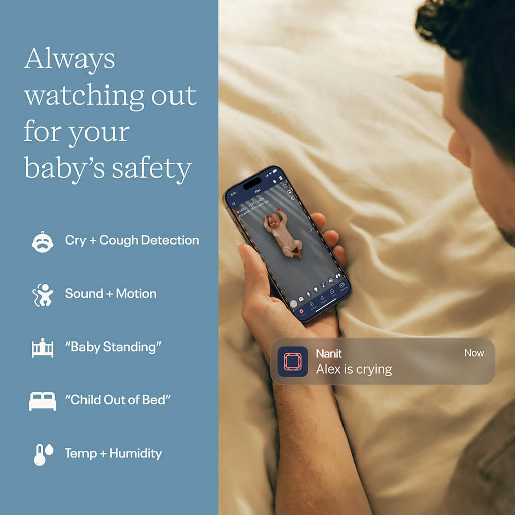 Pro Smart Baby Monitor And Wall Mount