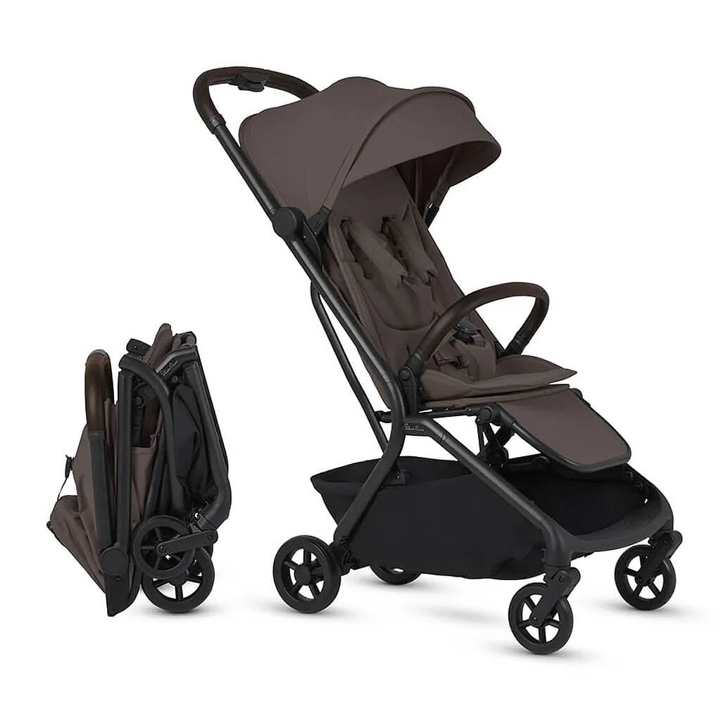 Color_Chocolate | Nia Compact Travel Stroller | NINI and LOLI
