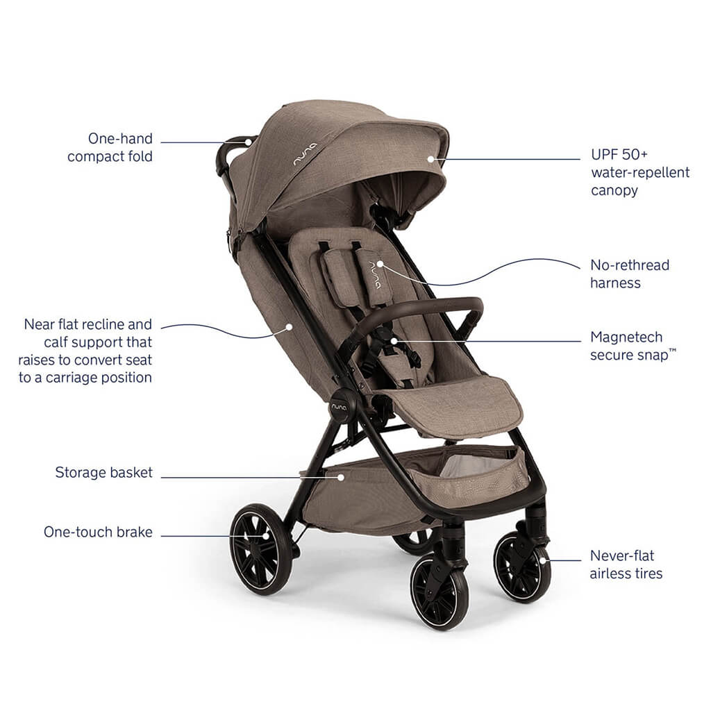 Color_Cedar | TRVL lx + PIPA urbn Travel System | NINI and LOLI