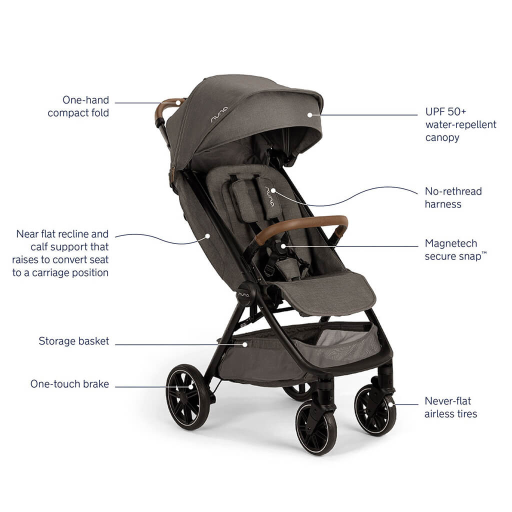 Color_Granite | TRVL lx + PIPA urbn Travel System | NINI and LOLI