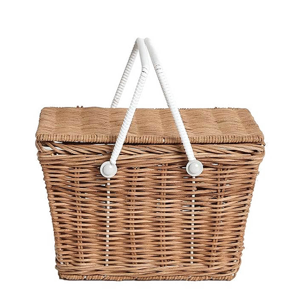 Olli Ella Piki Picnic Basket Natural