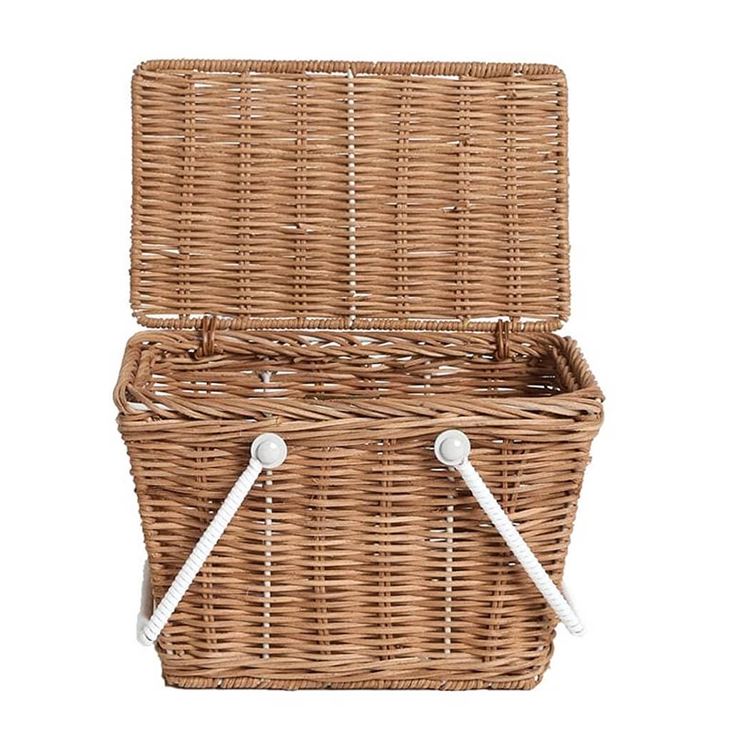 Olli Ella Piki Picnic Basket Natural