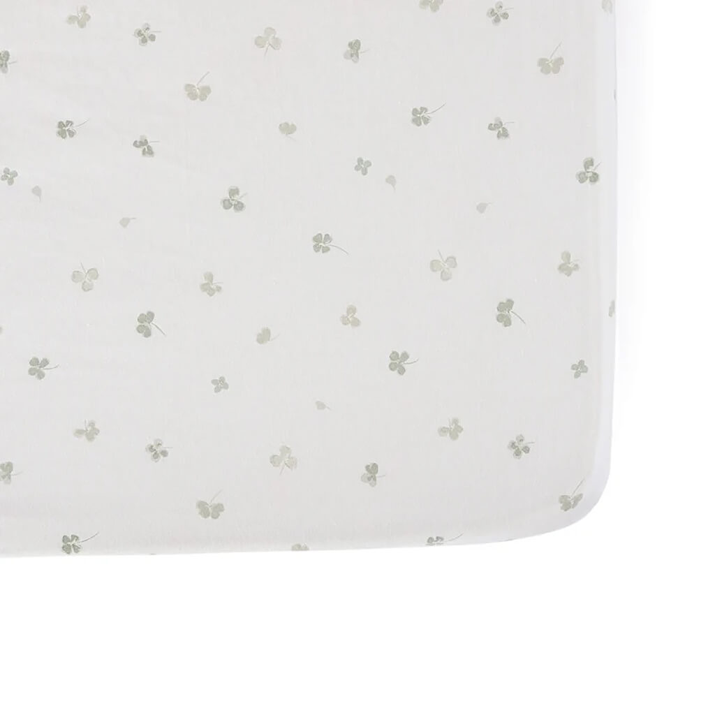 Petite Pehr Crib Sheet Clover