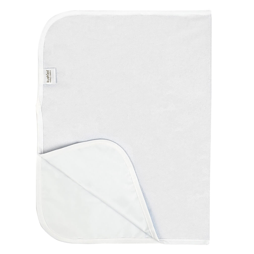 Portable Changing Pad Terry - White