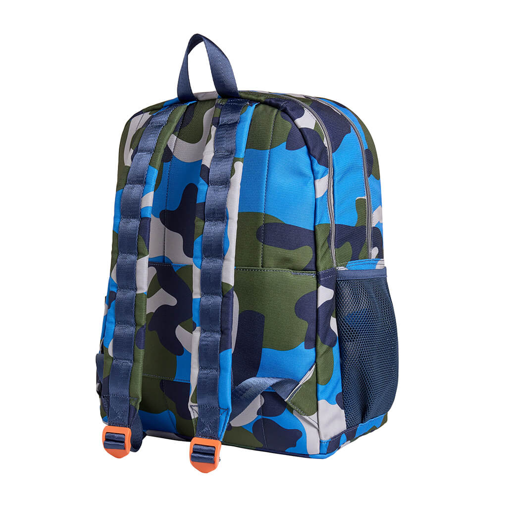 Kane Double Pocket Large Backpack - Travel Camo