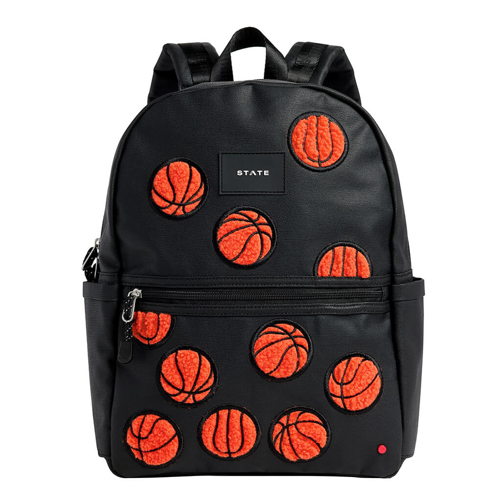 Kane Kids Backpack Fuzzy Basketballs