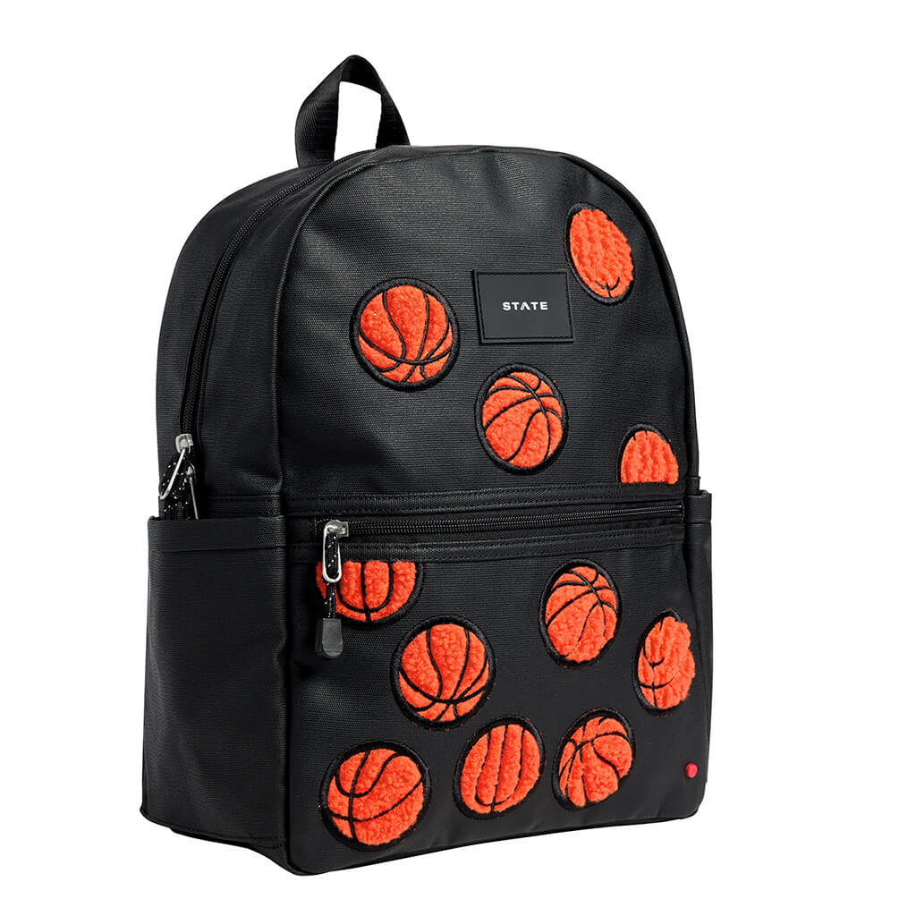 Kane Kids Backpack Fuzzy Basketballs