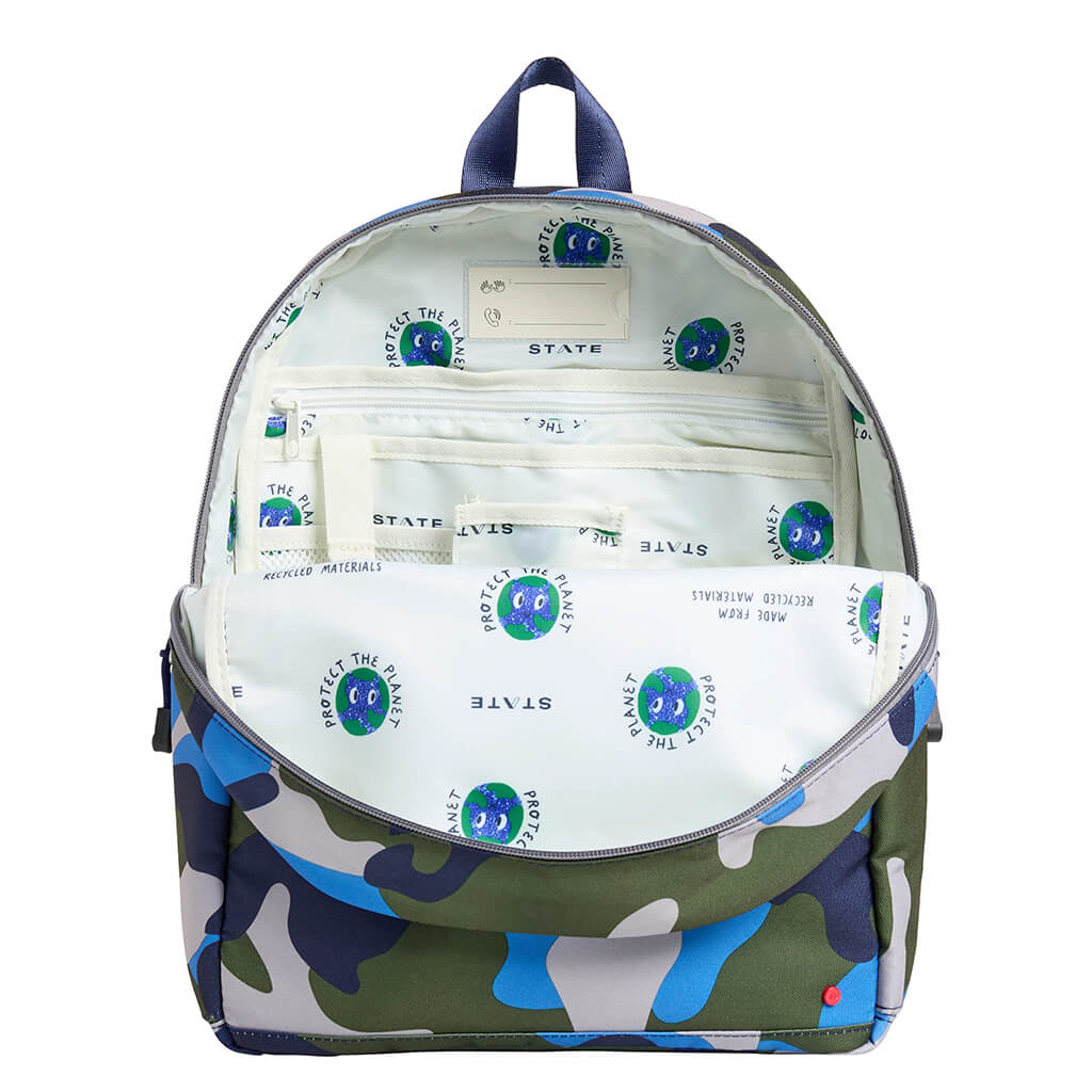 Kane Kids Travel Backpack Camo