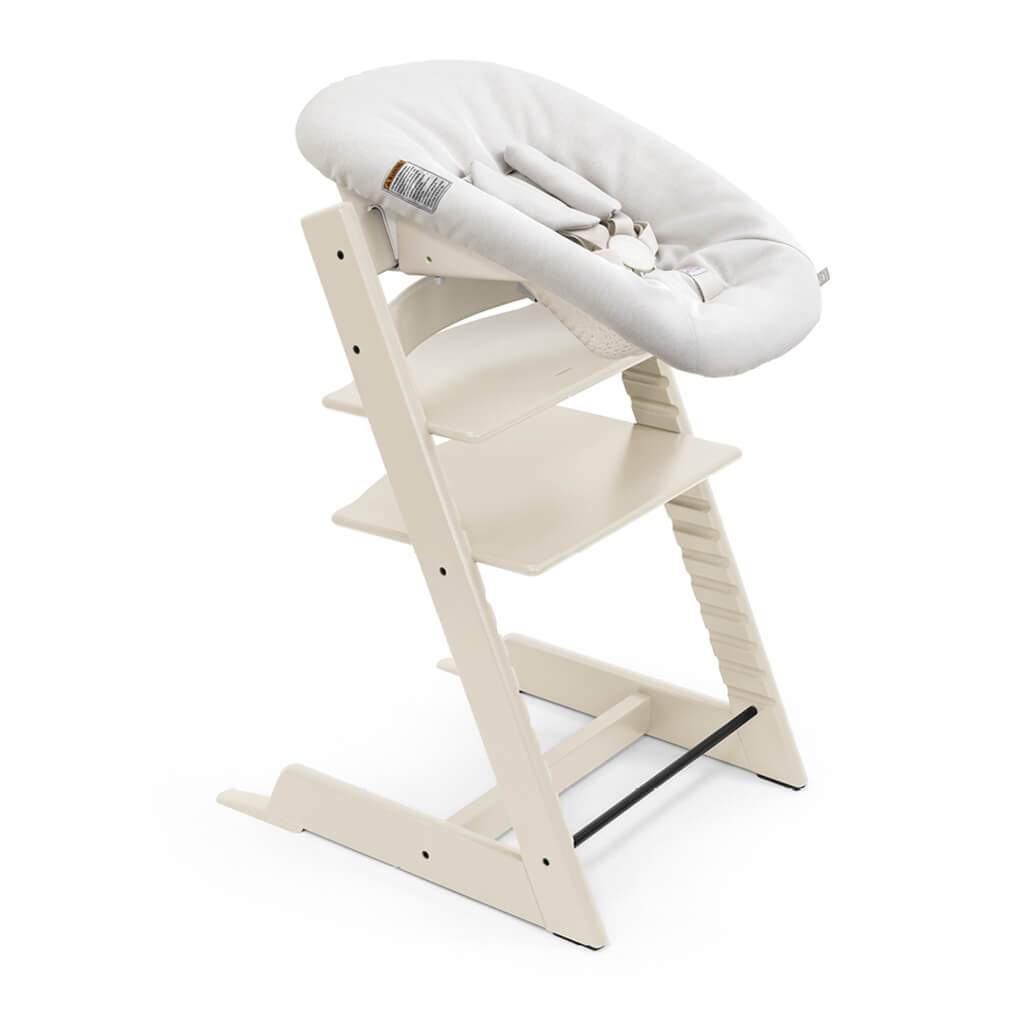 Color_Vanilla White | Stokke Tripp Trapp High Chair Newborn Set | NINI and LOLI