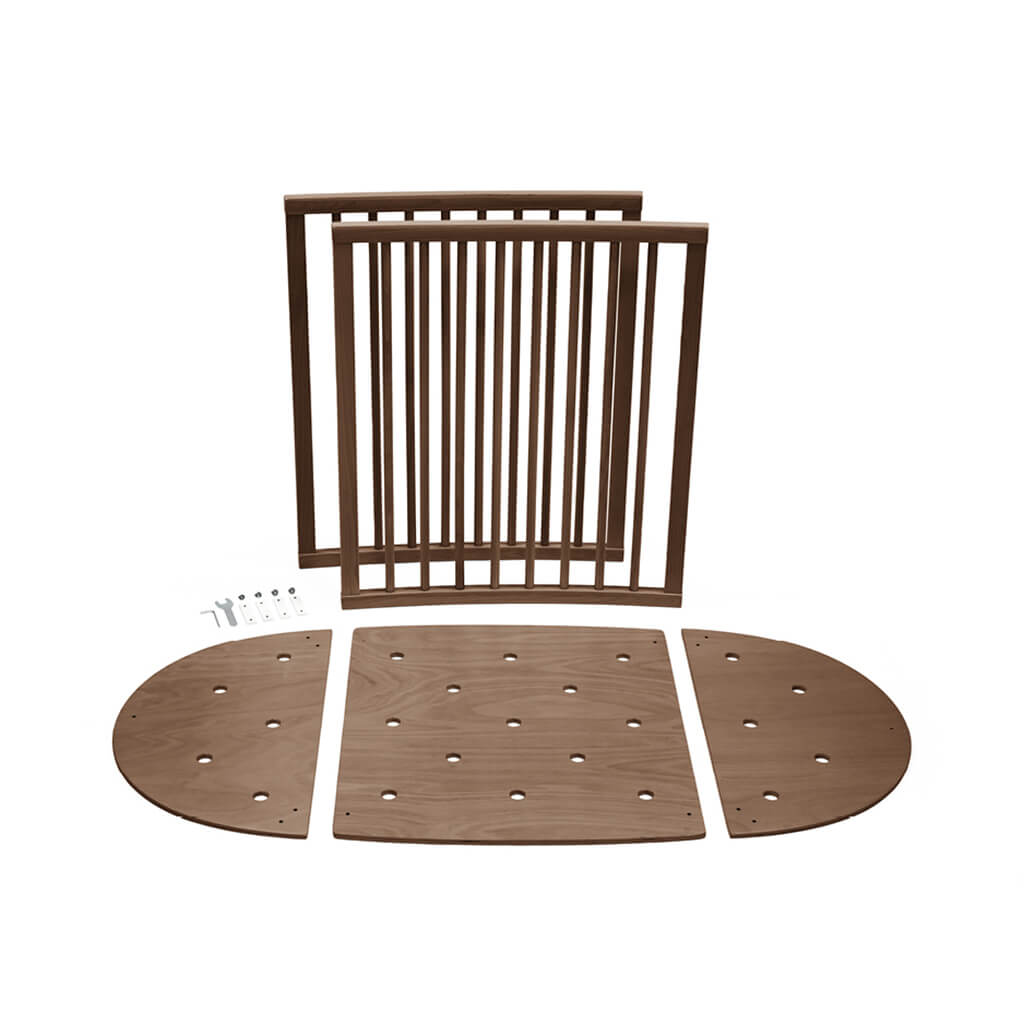 Color_Warm Brown | New Sleepi Bed Extension Kit V3 | NINI and LOLI