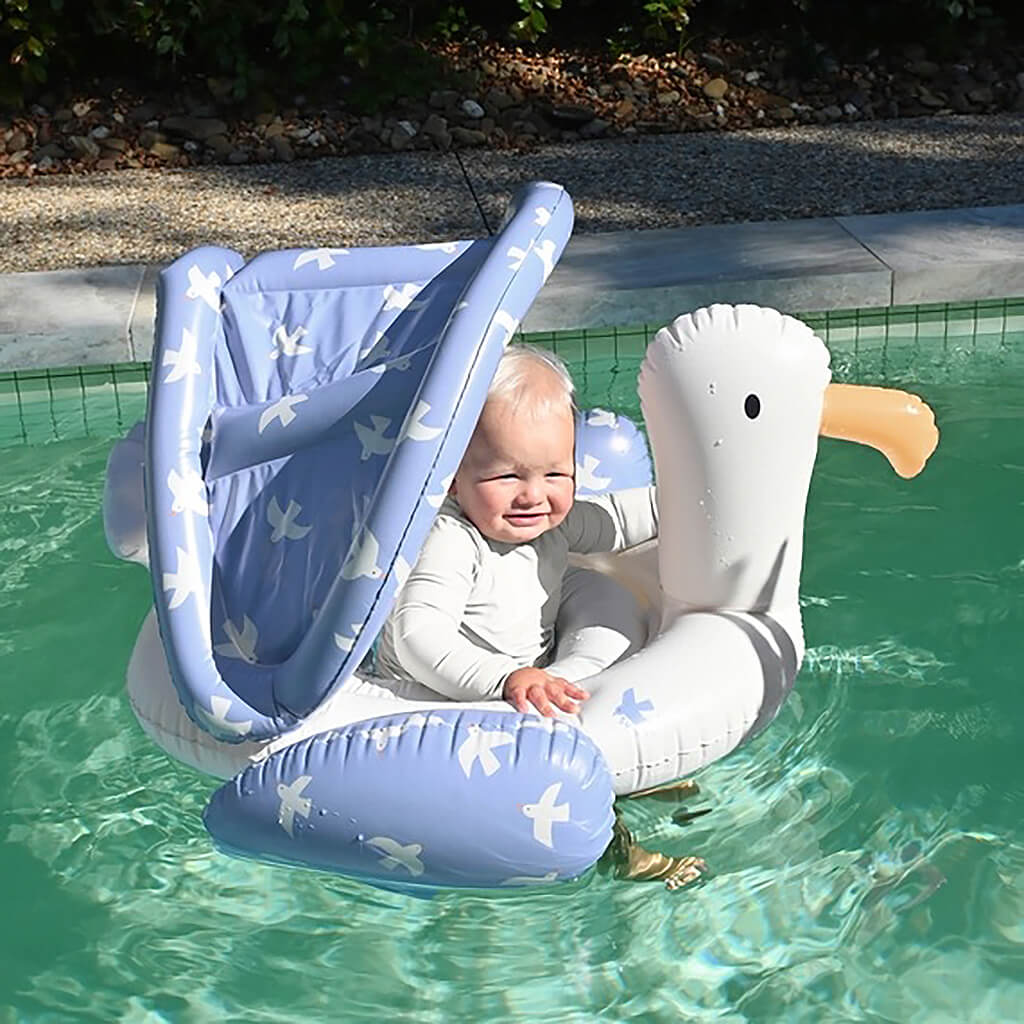 Baby Float Sid the Seagull Blue