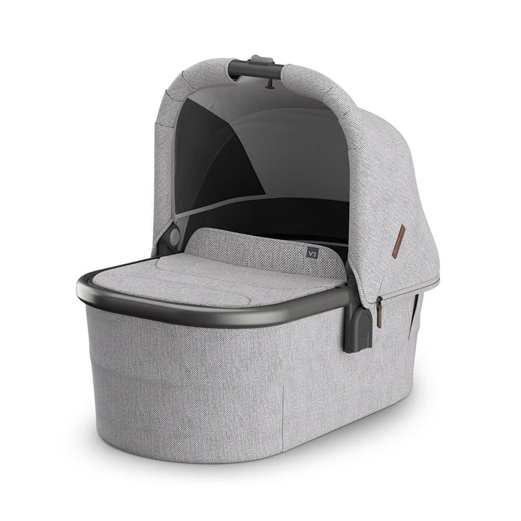 Color_Beau (Grey Chenille) | Vista V3 Bassinet | NINI and LOLI