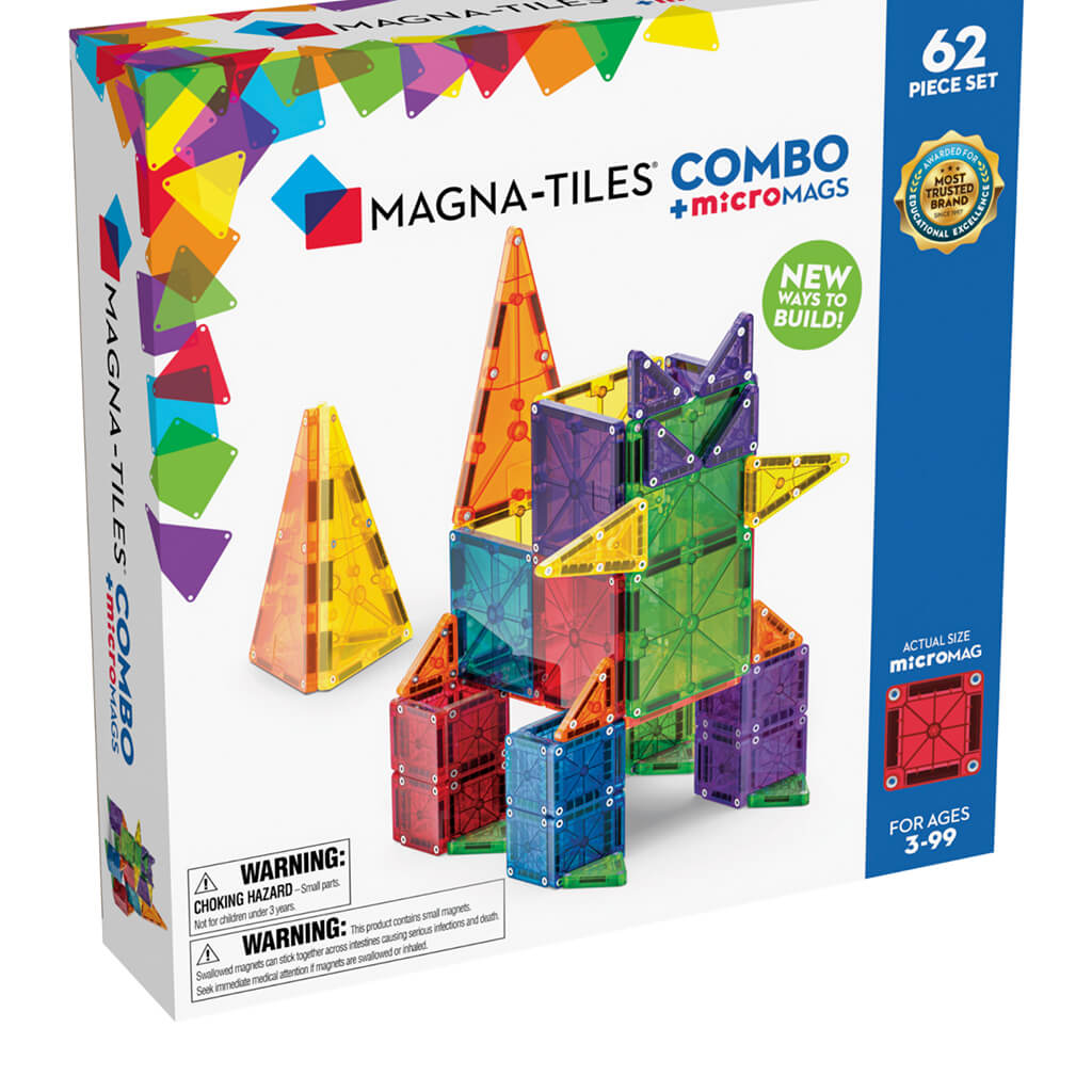 Combo 62-Piece Magnatiles Set