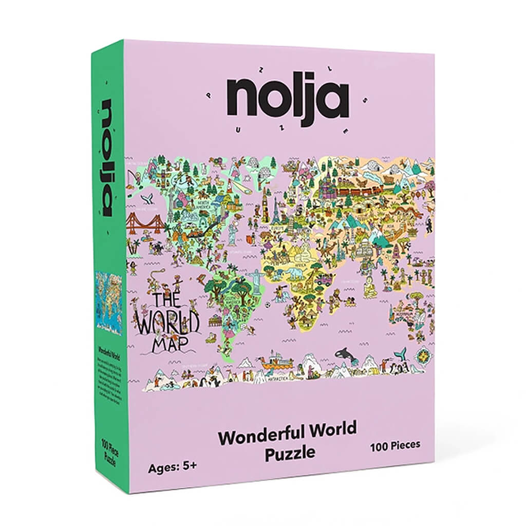 Wonderful World Puzzle - 100 Large Pieces