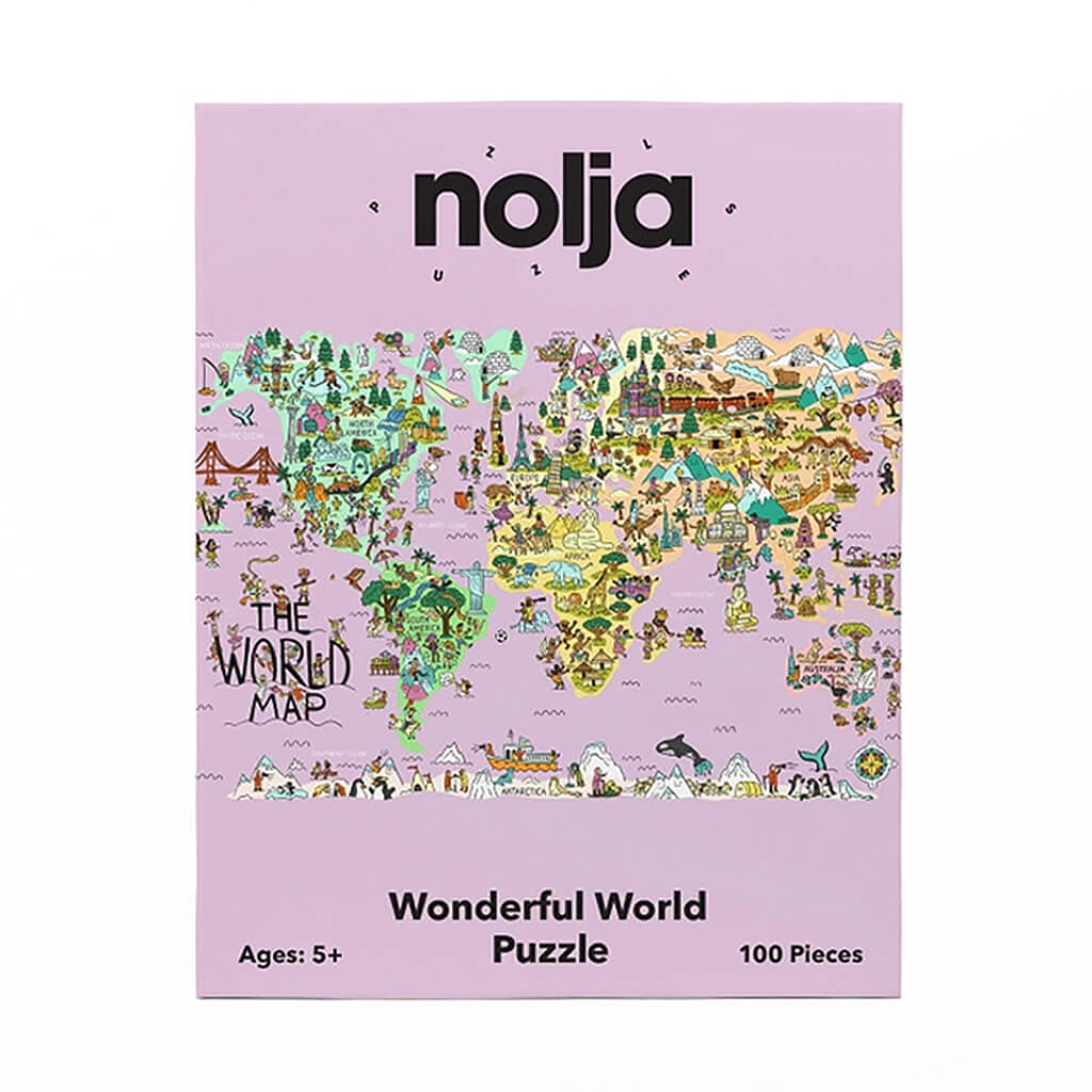 Wonderful World Puzzle - 100 Large Pieces