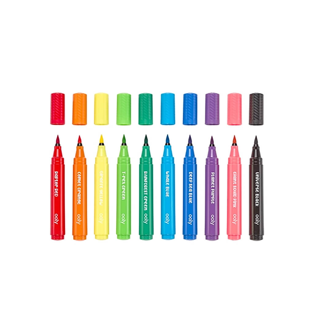 Big Bright Brush Markers