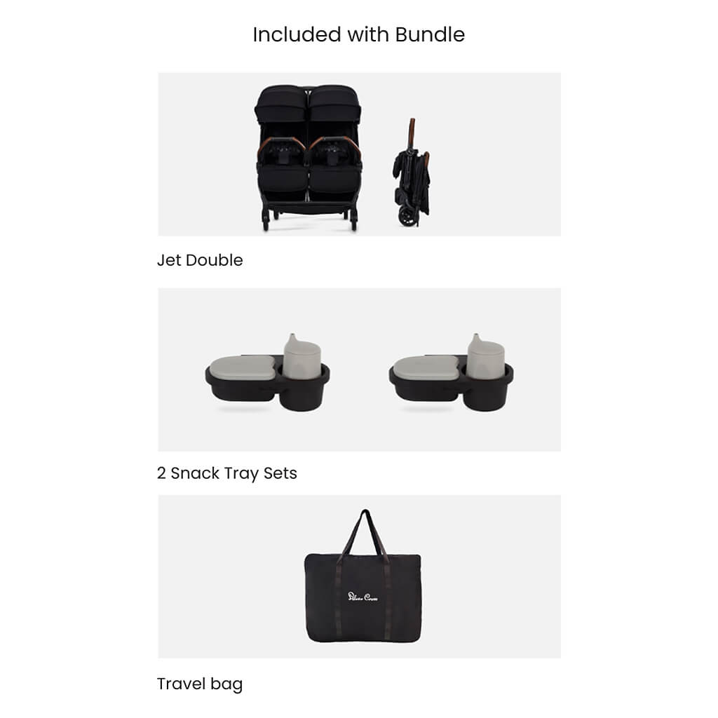 Jet Double Stroller Accessory Bundle