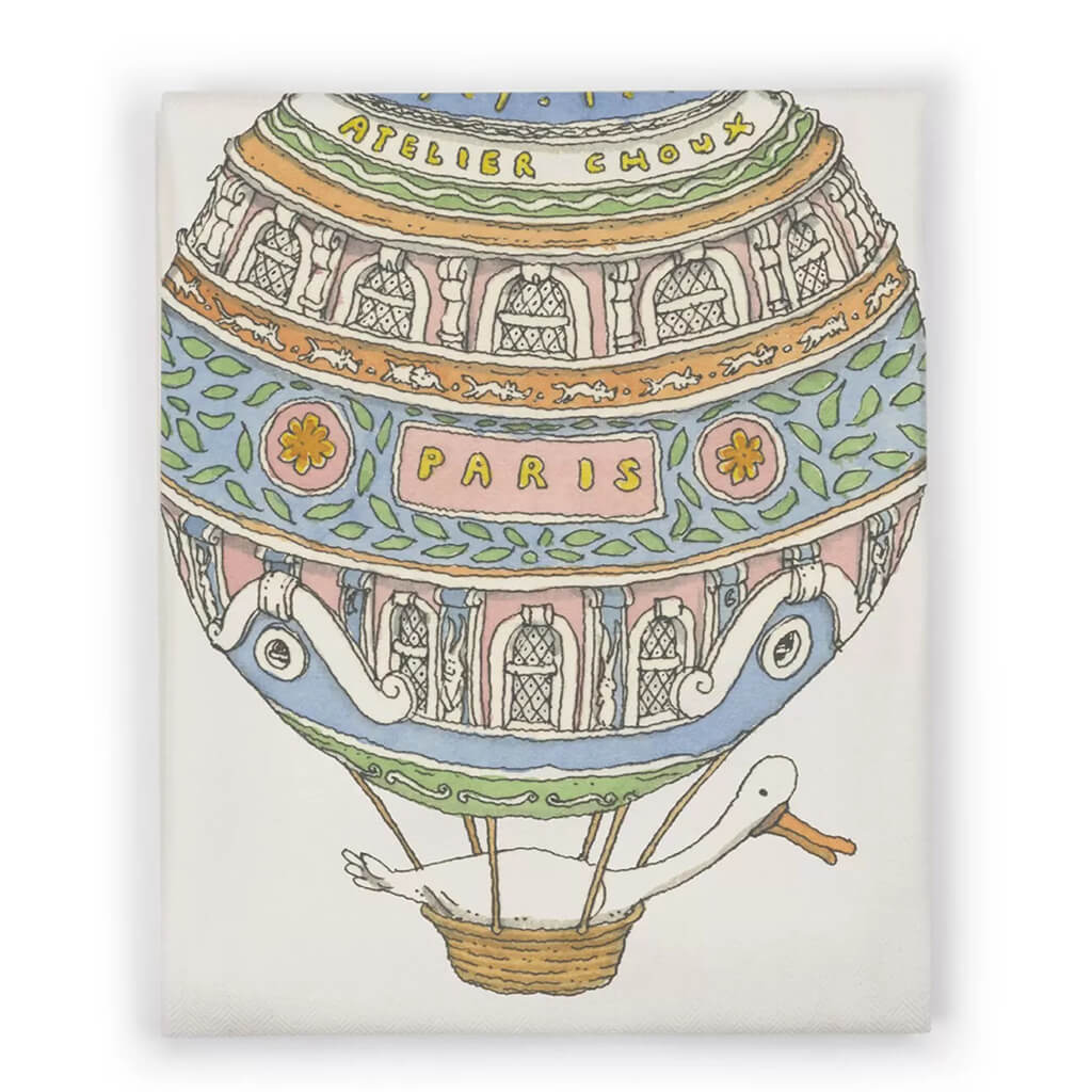 Cashmere Blanket Hot Air Balloons Atelier Choux Paris NINI and