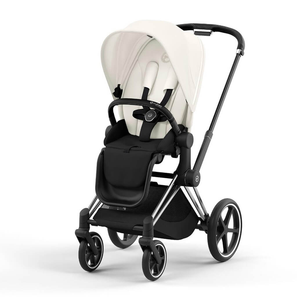 Color_Off White | Priam 4 Stroller Chrome/Black | NINI and LOLI