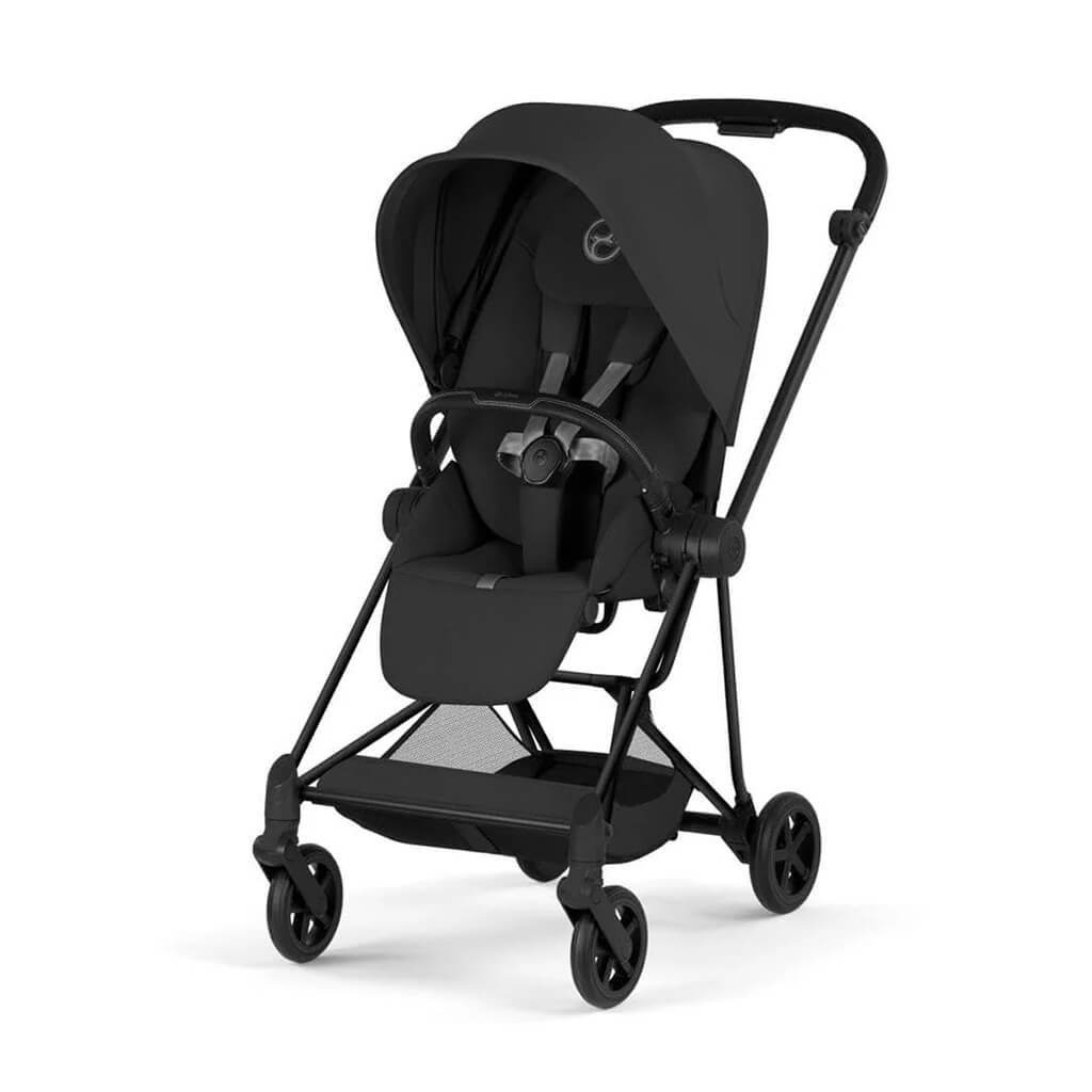 Color_Matte Black Frame/Sepia Black | New Mios Stroller | NINI and LOLI