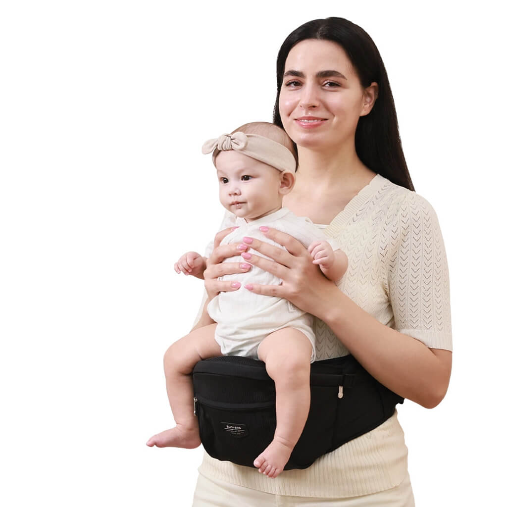 Easy Hold Baby Hip Seat Carrier - Black