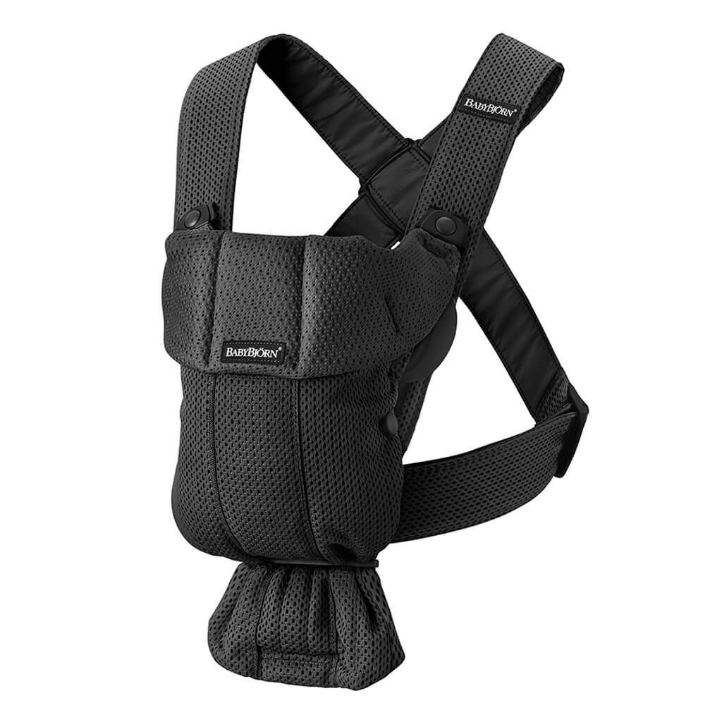 Color_Black | BabyBjorn Carrier Mini 3D Mesh Black | NINI and LOLI