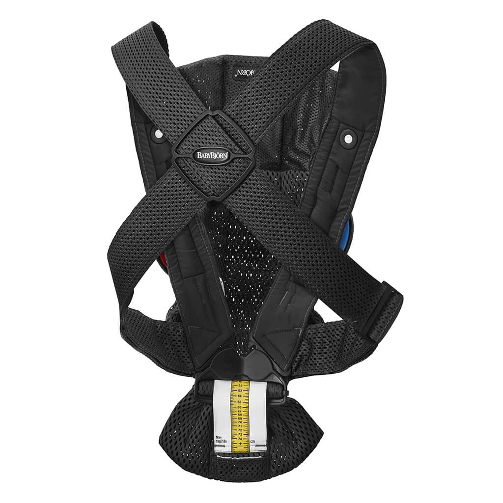 Color_Black | BabyBjorn Carrier Mini 3D Mesh Black | NINI and LOLI