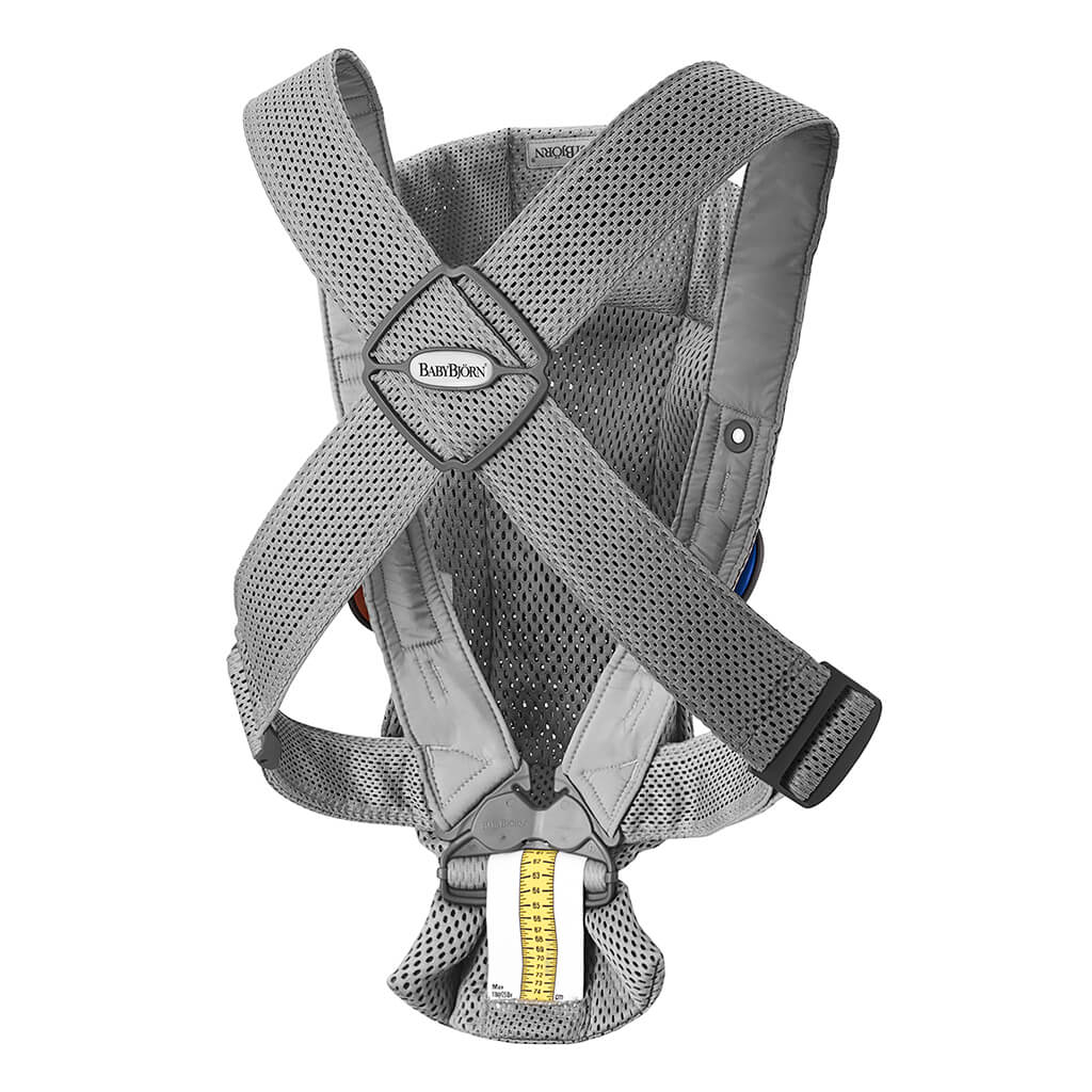 Color_Grey | BabyBjorn Carrier Mini 3D Mesh Grey | NINI and LOLI