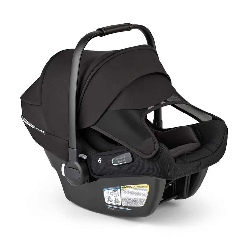 Turtle Air Shield by Nuna Car Seat + Base Black