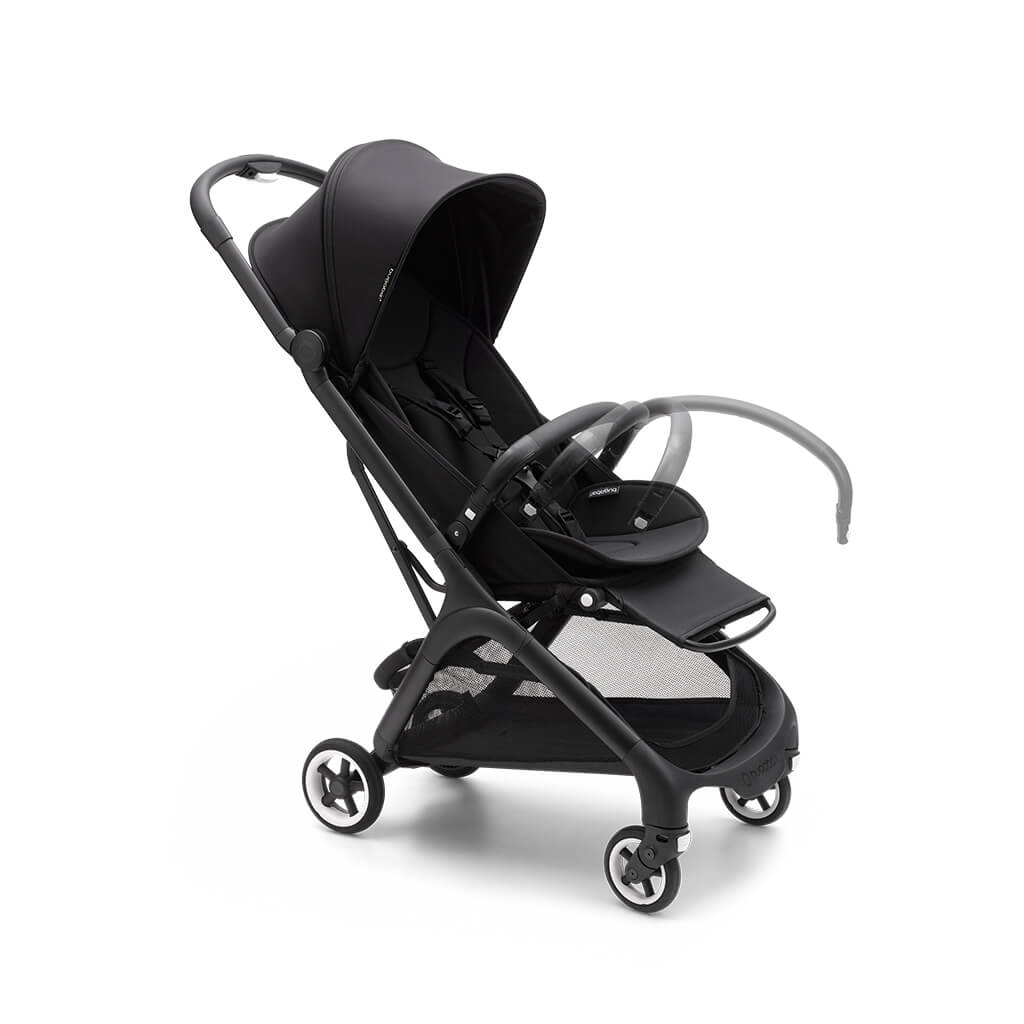 Color_Midnight Black | Bugaboo Butterfly Complete Stroller | NINI and LOLI