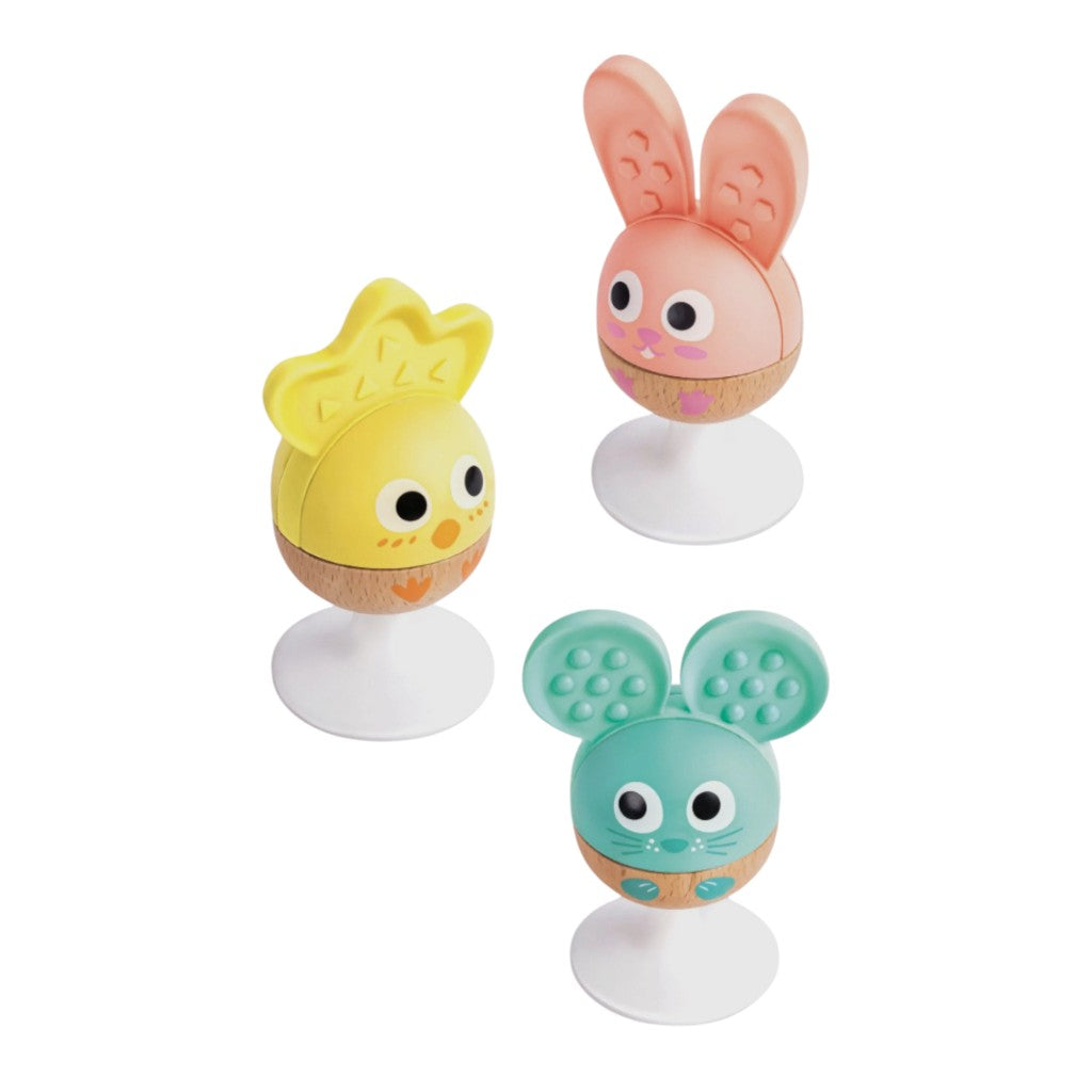 Cheery Critter Rattle Trio – NINI and LOLI