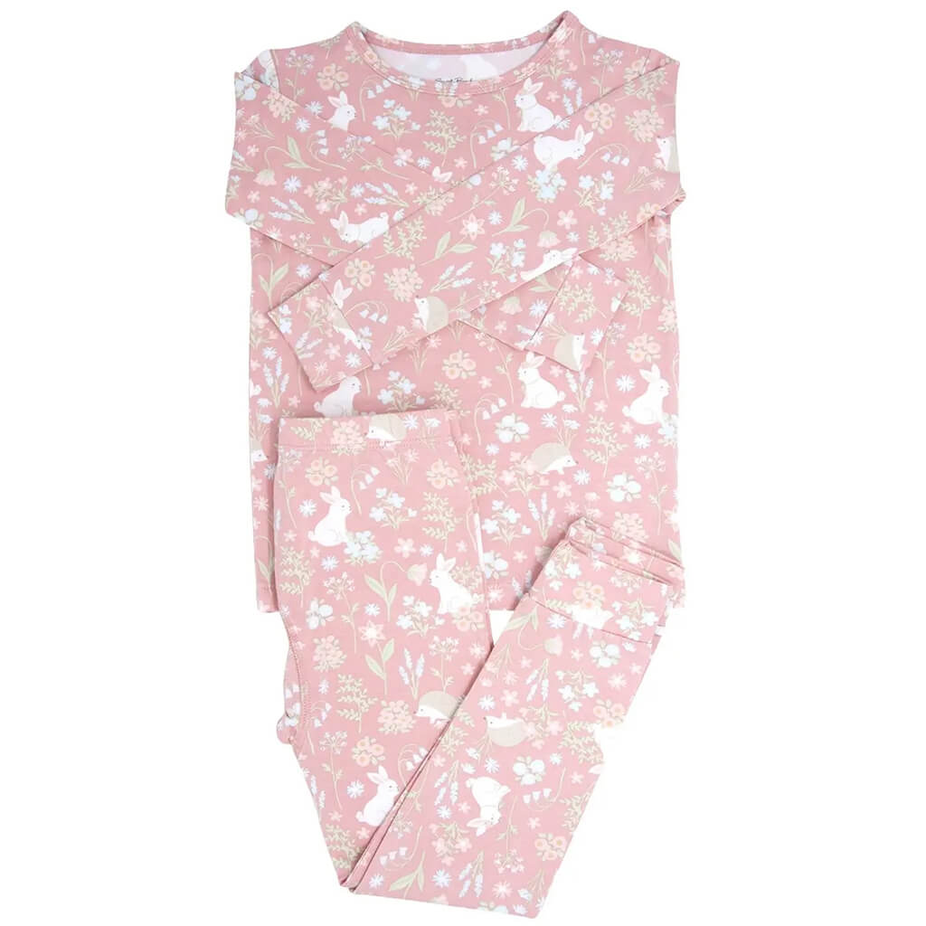 Kid Pajama Woodland Bunny