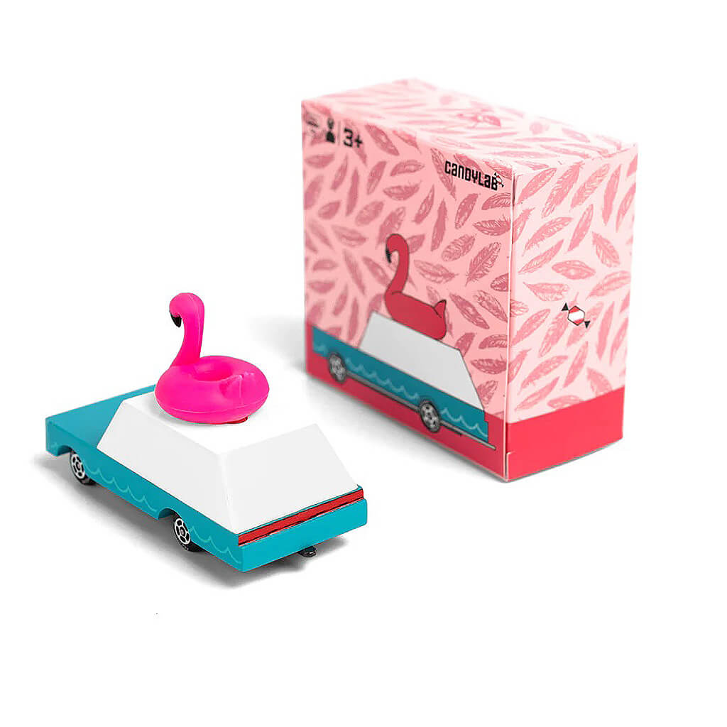 Candylab Flamingo Wagon Toy Car