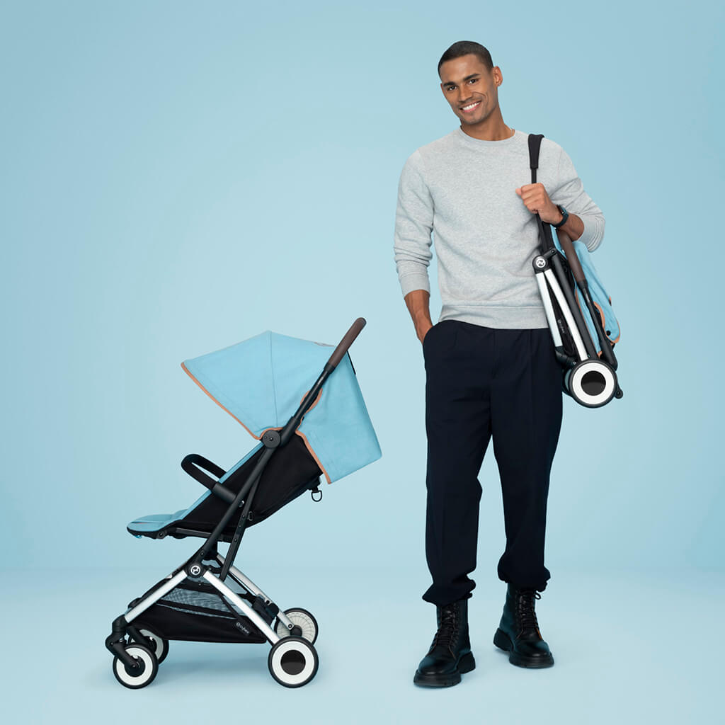 Orfeo Stroller Silver Frame - Floor Sample