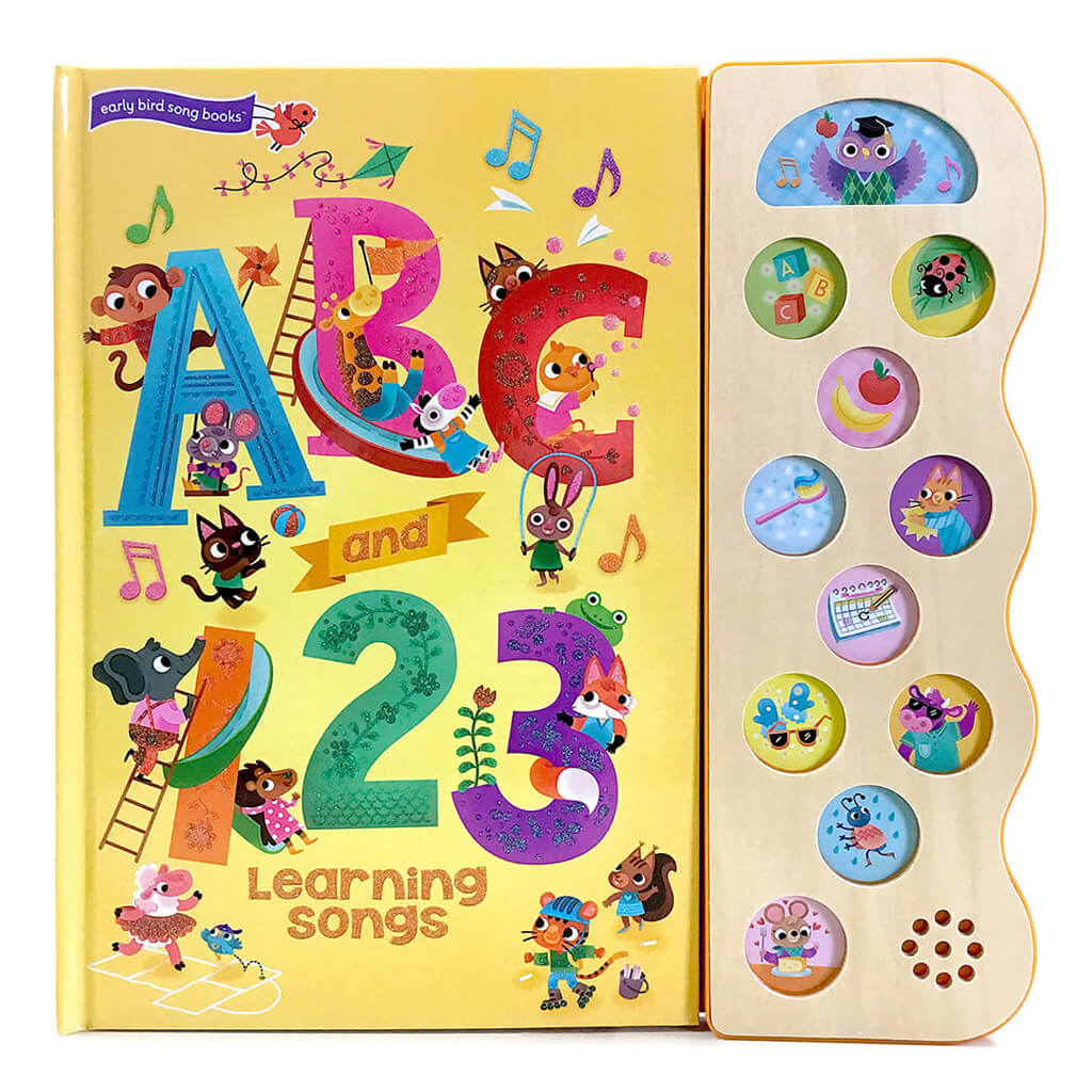 ABC and 123 Learning Songs Book