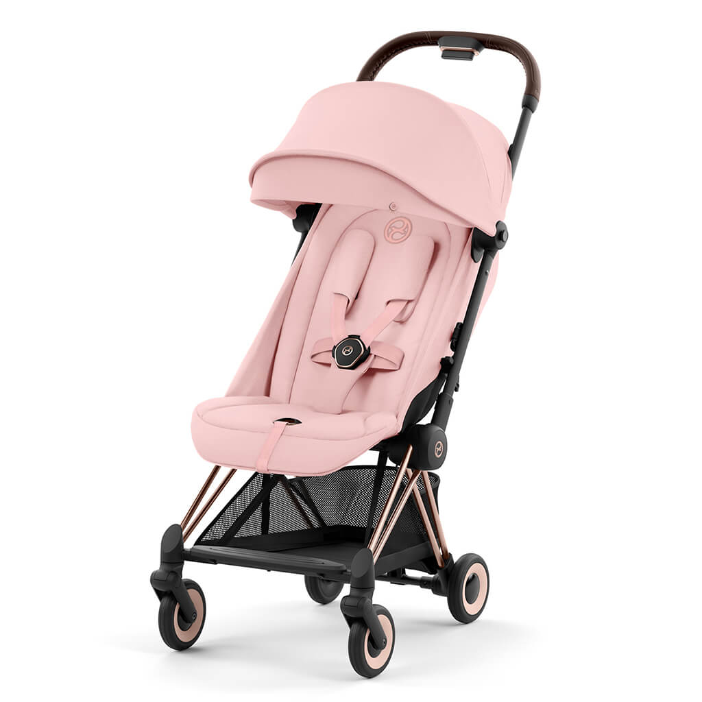 Color_Peach Pink | Cybex Coya Stroller Rose Gold | NINI and LOLI