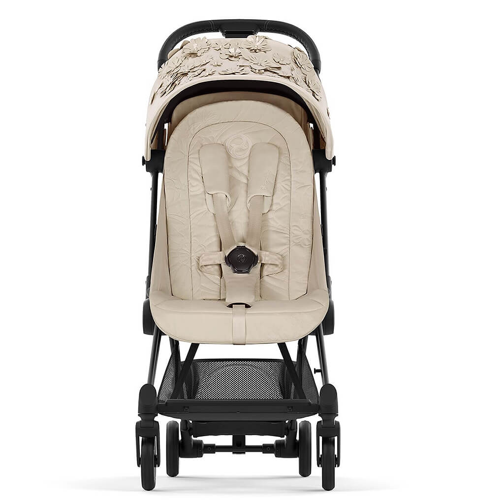 cybex flower stroller Cybex COYA Stroller Simply Flowers Beige
