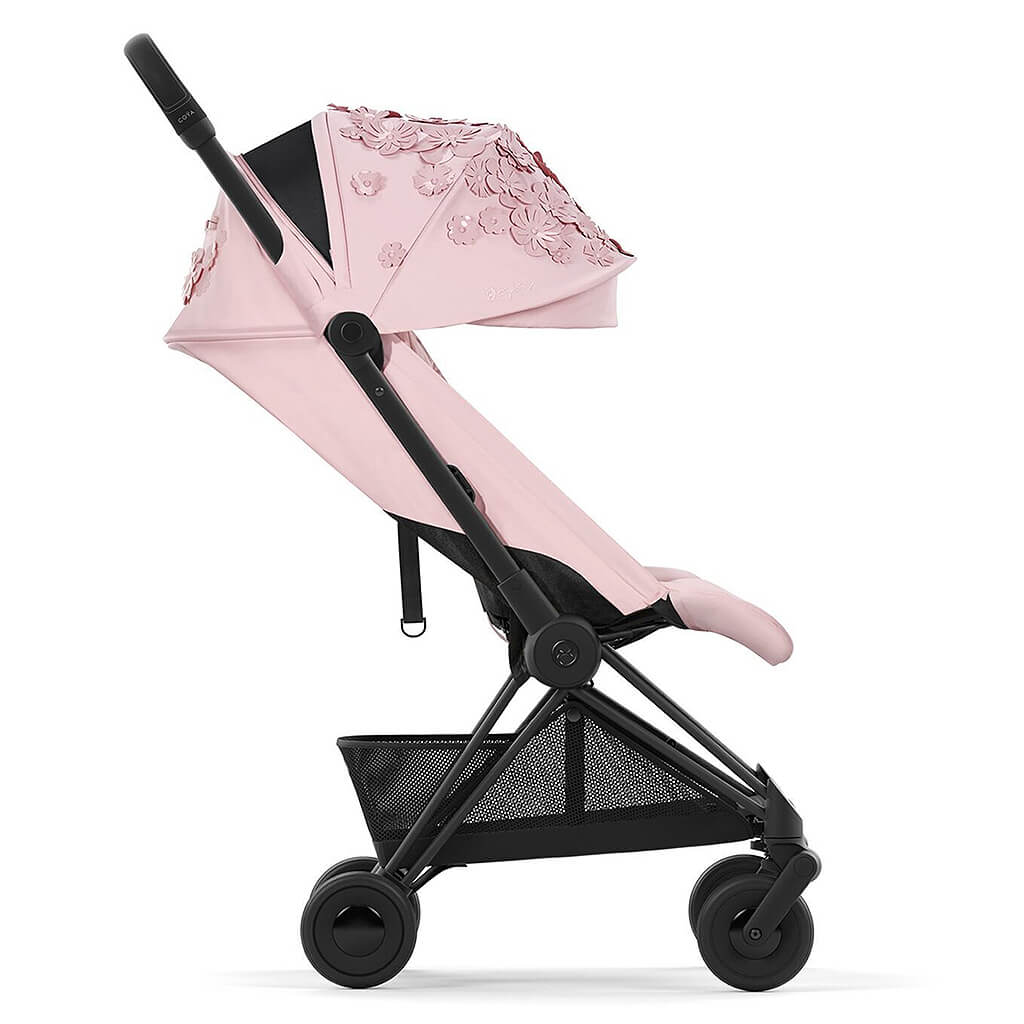 cybex coya pink Cybex COYA Stroller Simply Flowers Beige