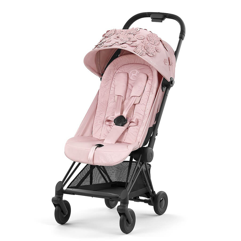 cybex flower stroller Cybex COYA Stroller Simply Flowers Beige