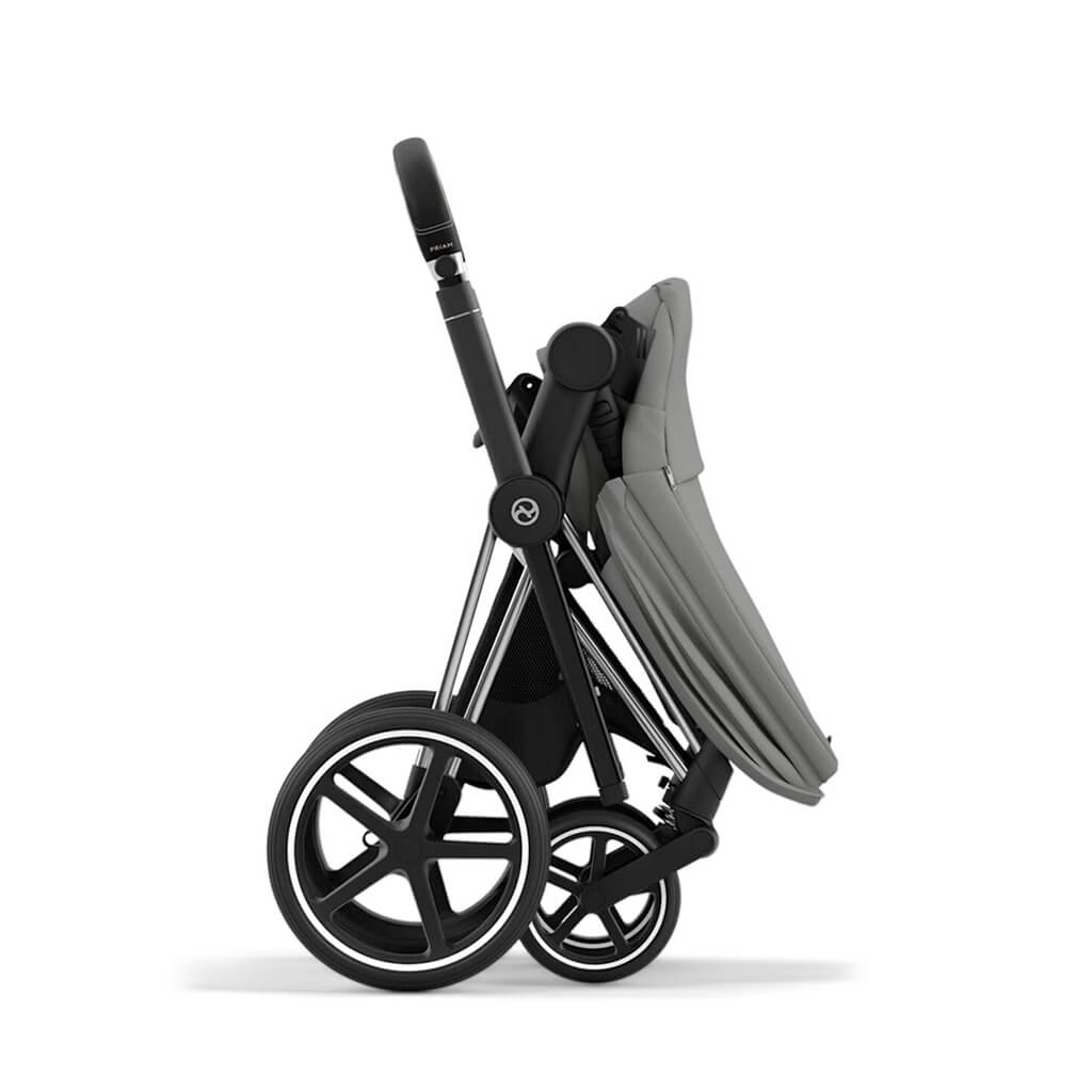 Color_Soho Grey | Priam 4 Stroller Chrome/Black | NINI and LOLI